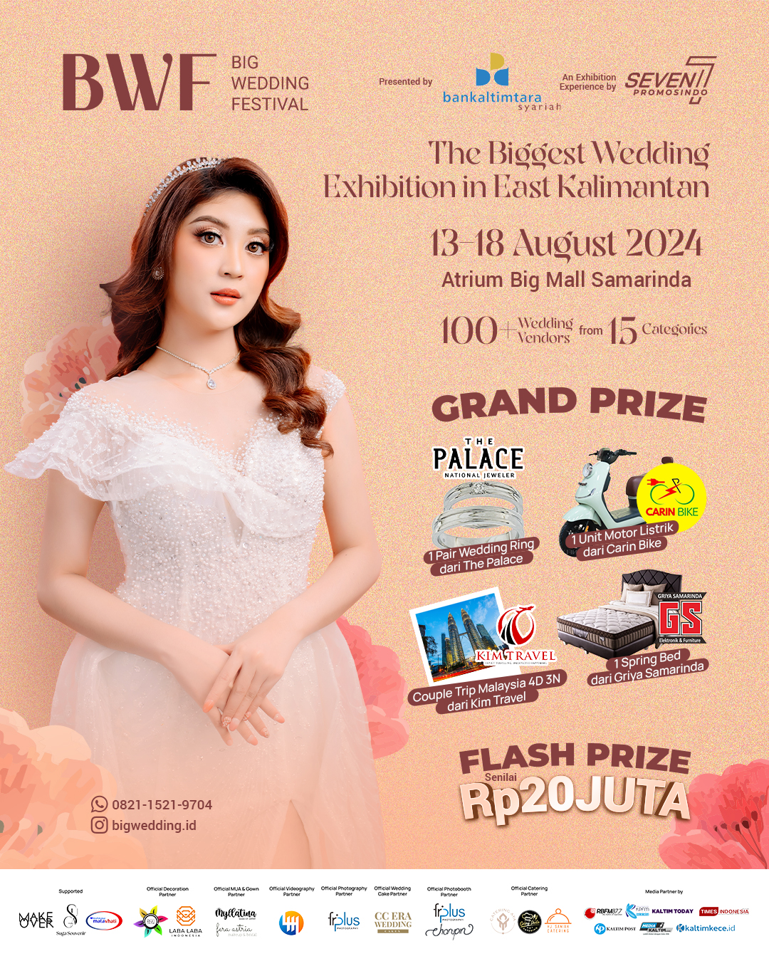 Total Hadiah di BWF 2024 Samarinda